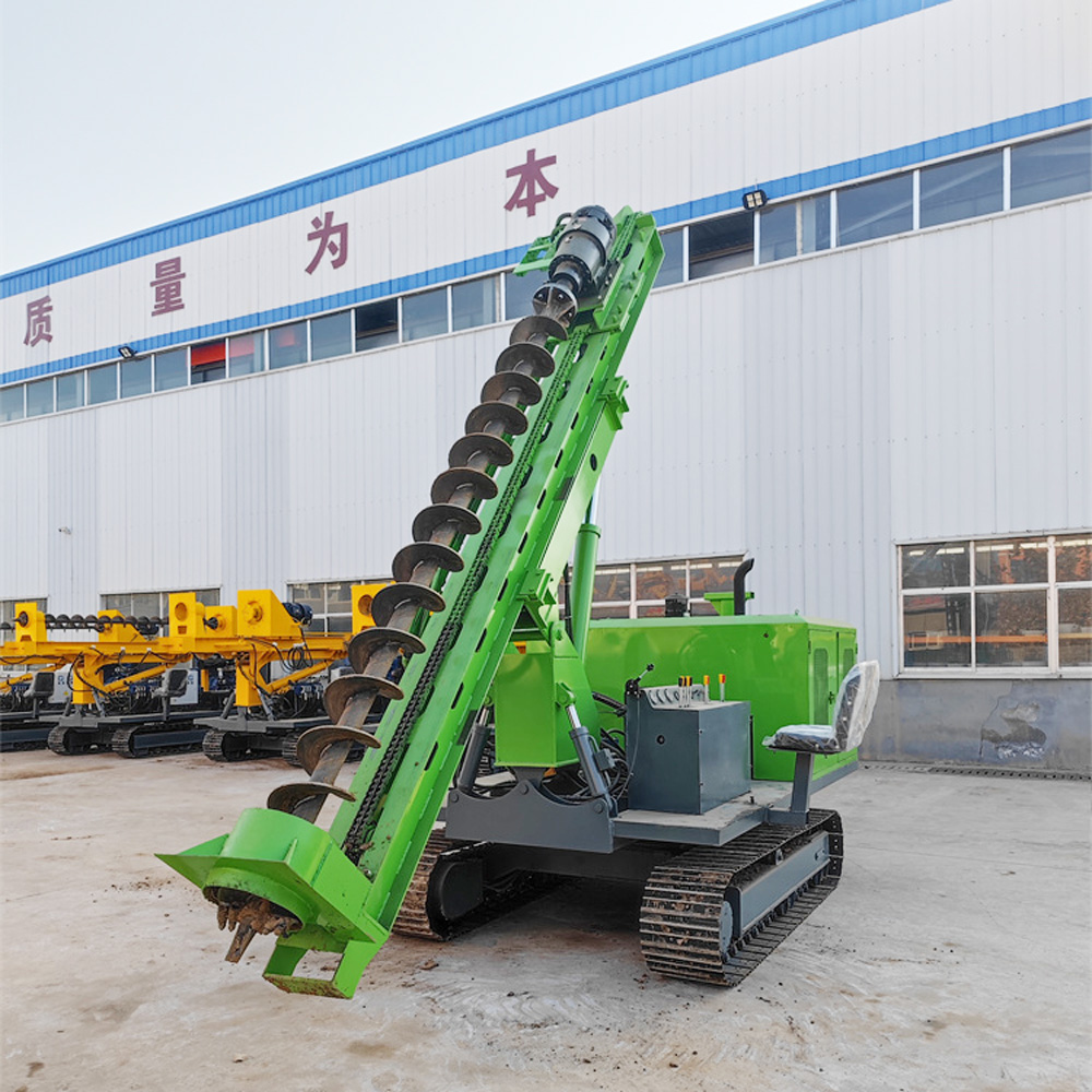 PV390R — конструкция наклона мачты и поворотного рычага с двумя гидроцилиндрами
